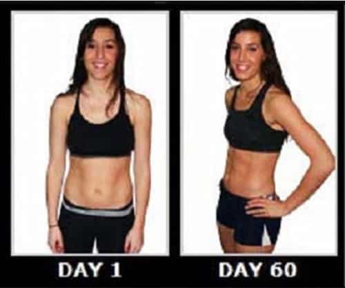 insanity workout before and after female