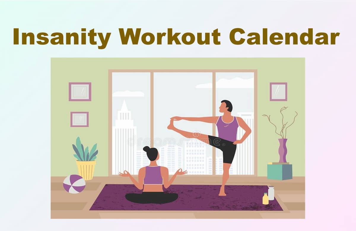 1- Insanity Workout Calendar and Schedule for Home