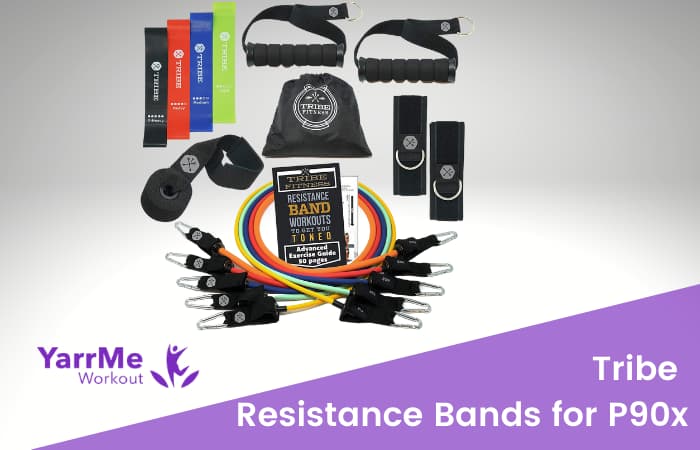 TRIBE Resistance Bands Set and Weights