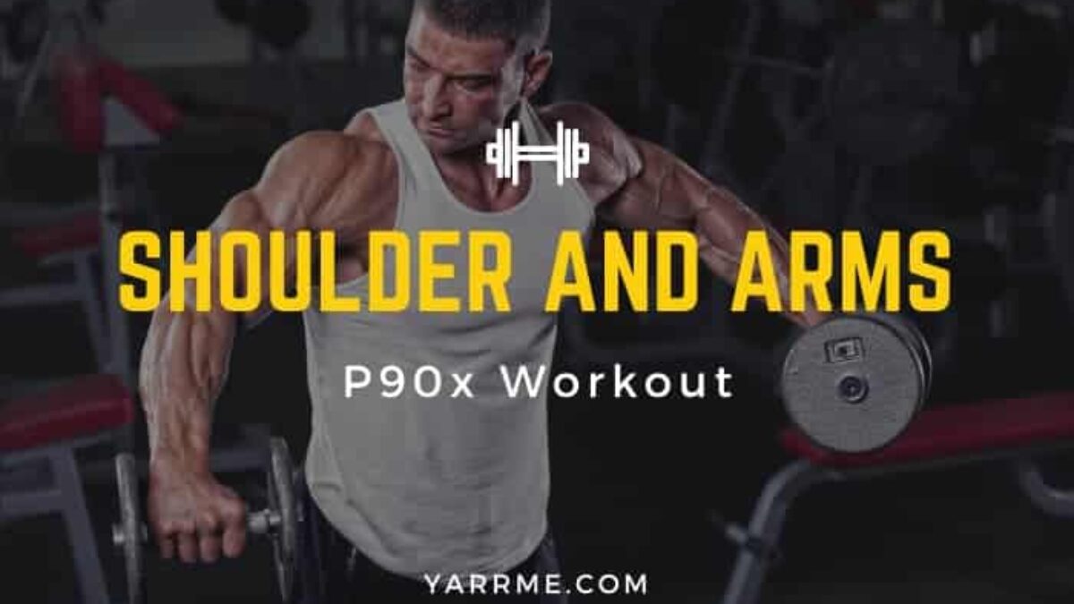 P90x biceps discount and triceps workout