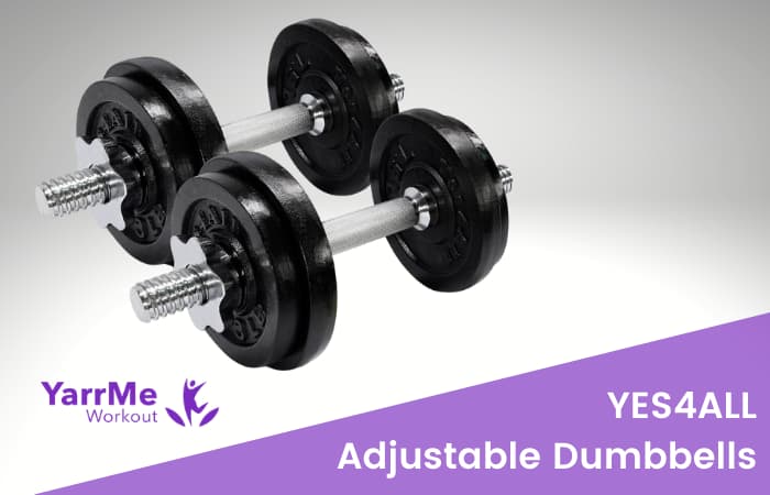 Yes4All Adjustable Dumbbells