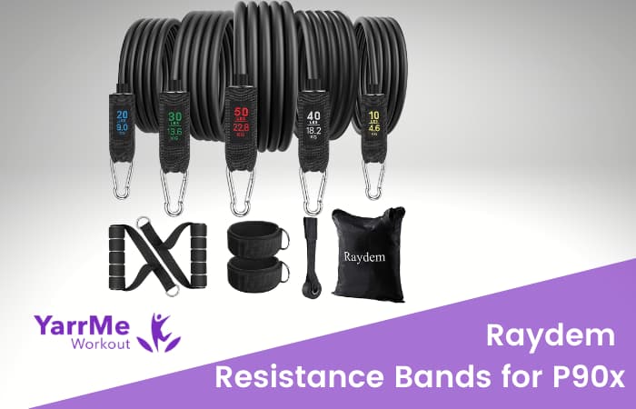 Raydem Resistance Bands Set